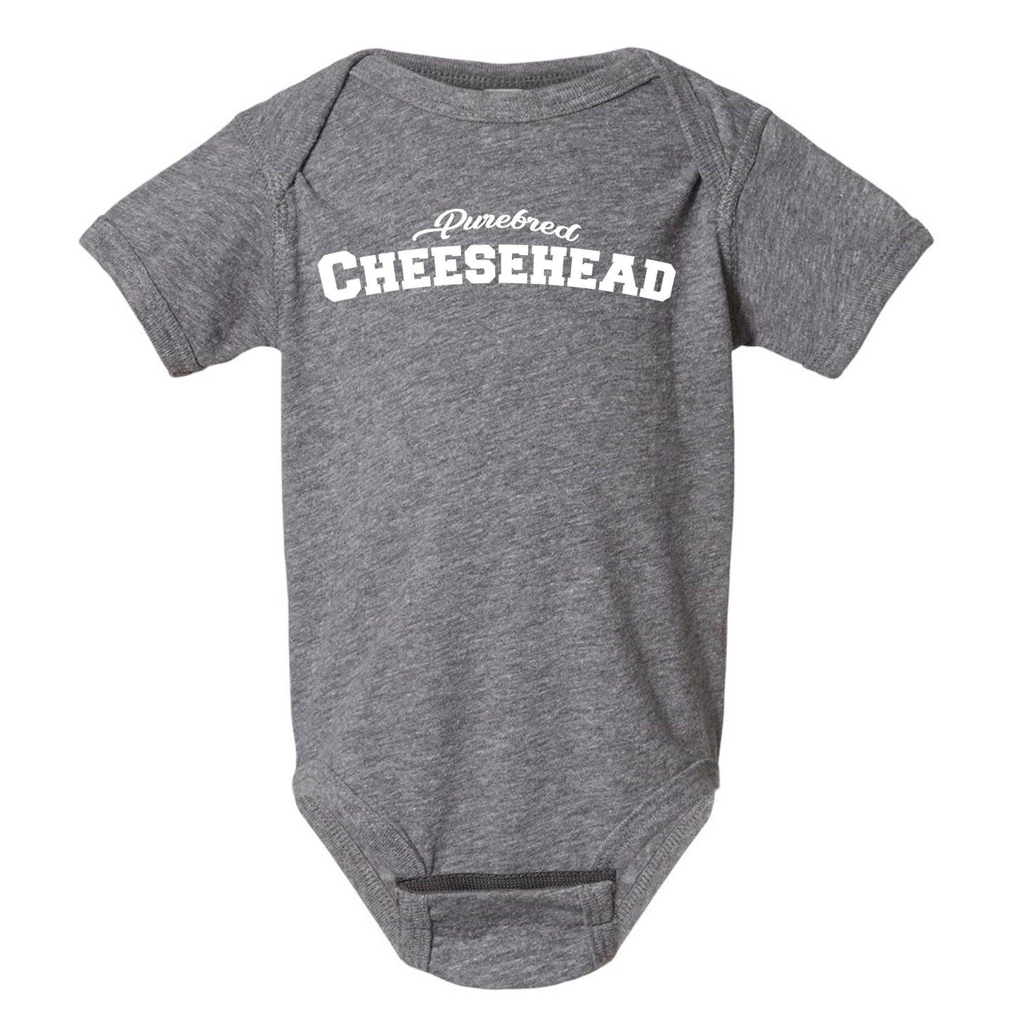 Purebred Cheesehead Baby/Toddler Onesie