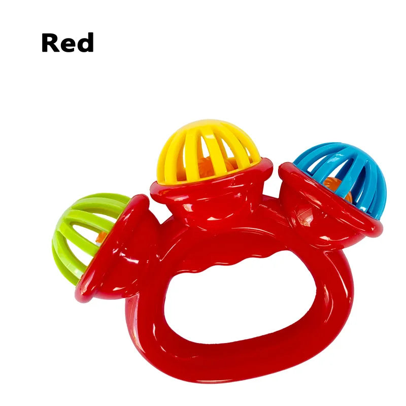 NNEOBA Baby Hand Rattle Ball Toys for Newborns (4PCS)-1