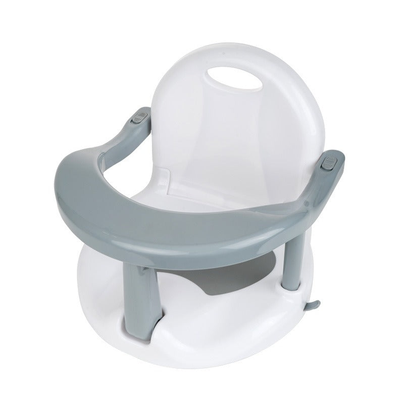 Baby Bath Seat – Anti-Tip Safety Bathing Stool for Infants & Toddlers