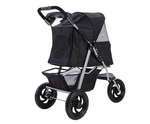 Foldable Large Pet Stroller & Carrier