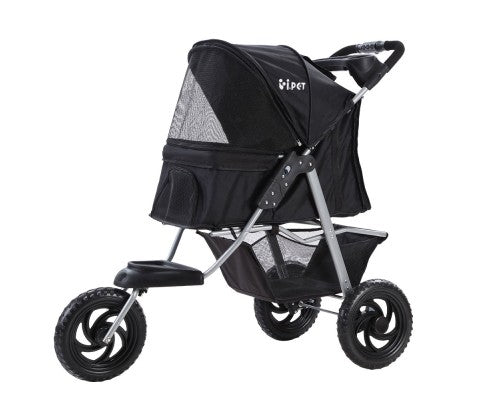 Foldable Large Pet Stroller & Carrier