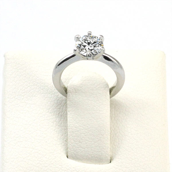 Newborn Baby 925 Sterling Silver Ring Created Diamond Photo Prop XFR8206-2
