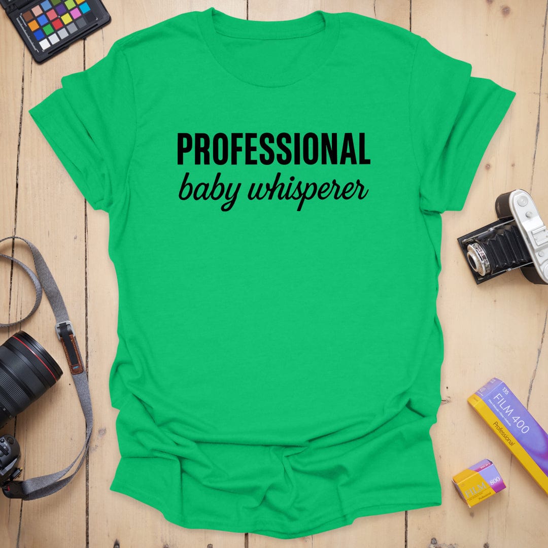 Newborn Photographer T-Shirt - Irish Green, 3XL