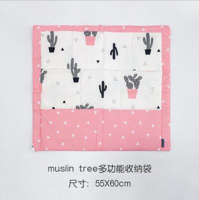 Baby Crib Hanging Storage Bag Portable Diaper Organizer Newborn Bedding Set Foldable Nappy Bags Newborn Diaper Container