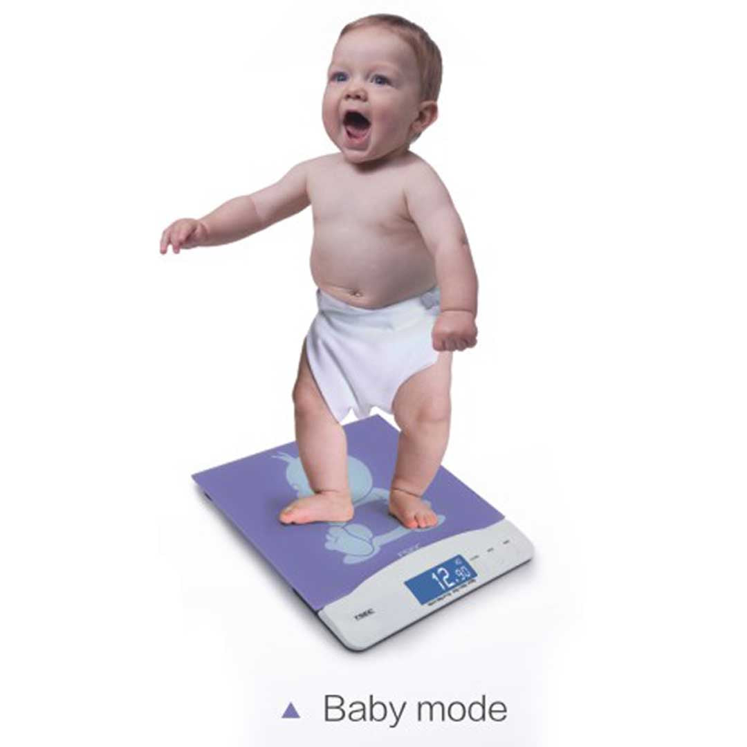 NNEAGS 100kg Digital Baby Scales Electronic LCD Display Paediatric Infant Weight Monitor