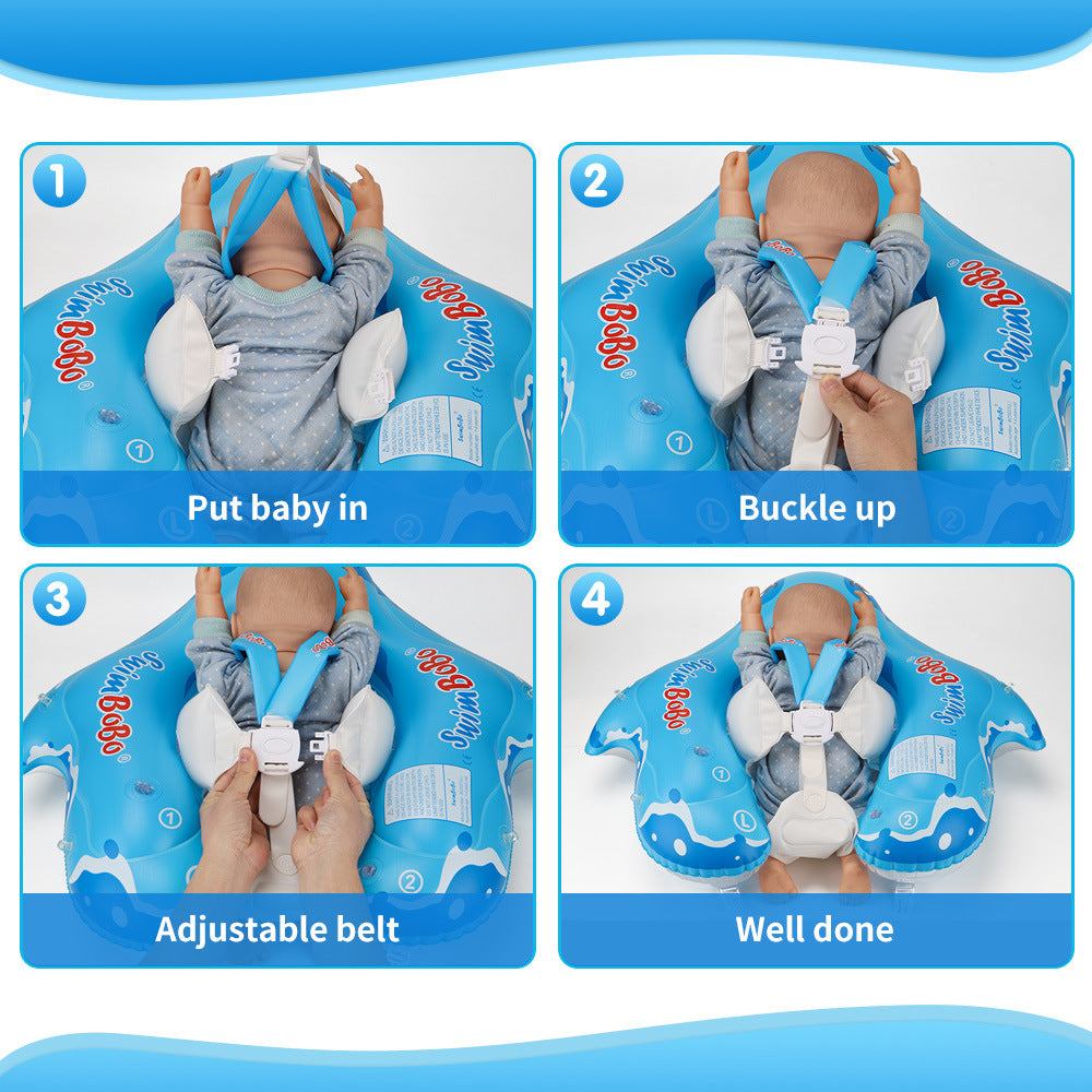 Baby Swimming Ring with Canopy & Seat Float – UV Sun Protection
