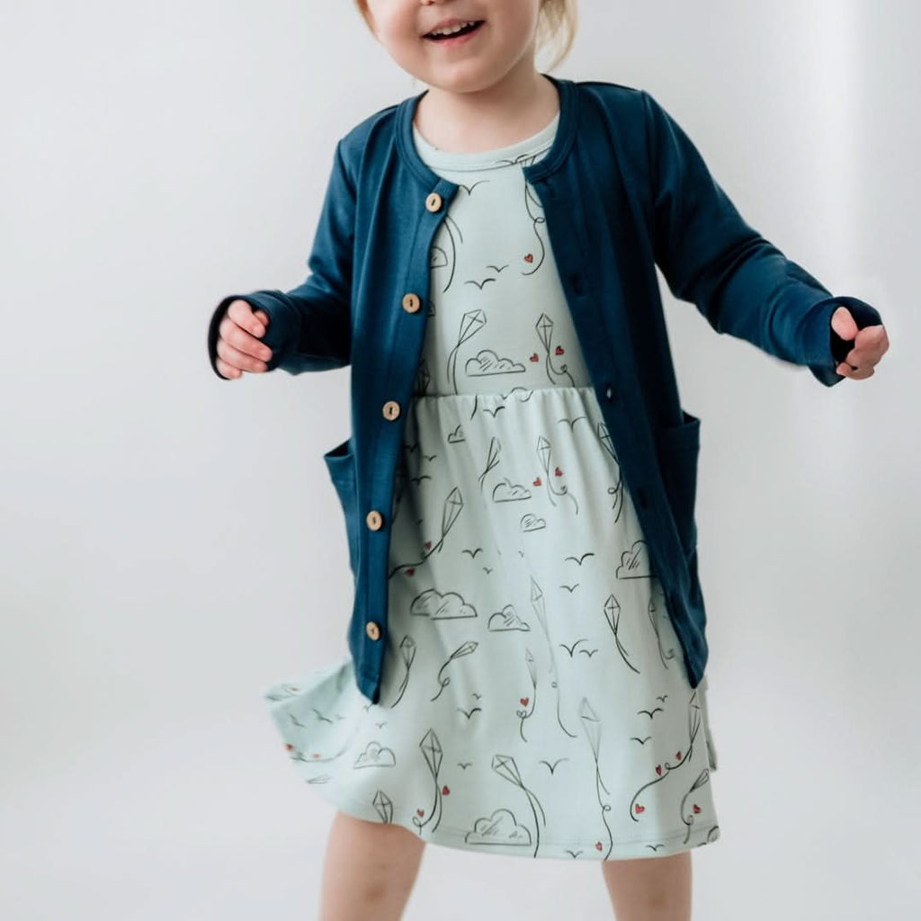 Youth Bamboo Daphne Dress | Kite Dreams-3
