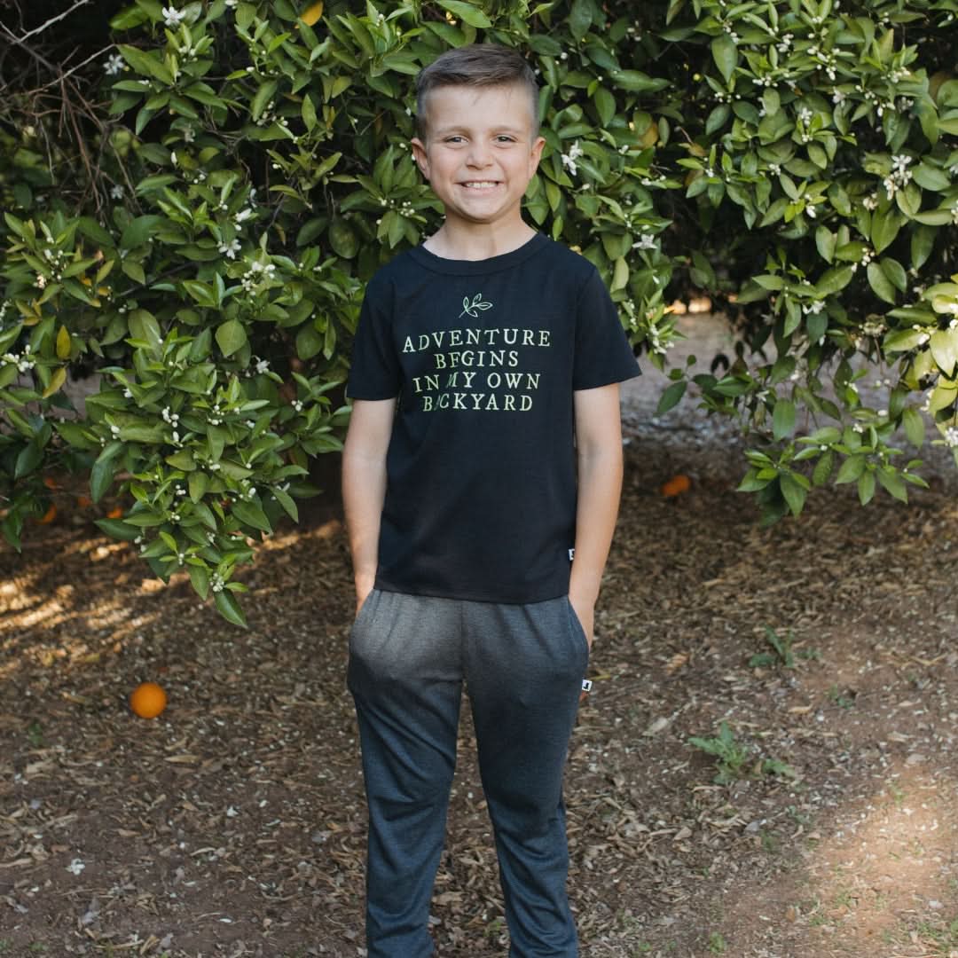 Baby/Kids Graphic Bamboo T-Shirt | "Be You" | Cream-3