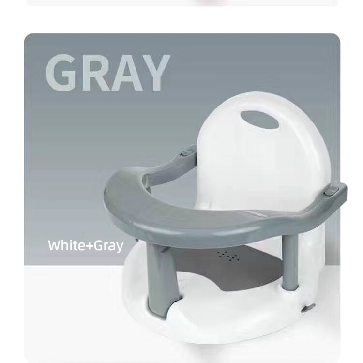 Baby Bath Seat – Anti-Tip Safety Bathing Stool for Infants & Toddlers