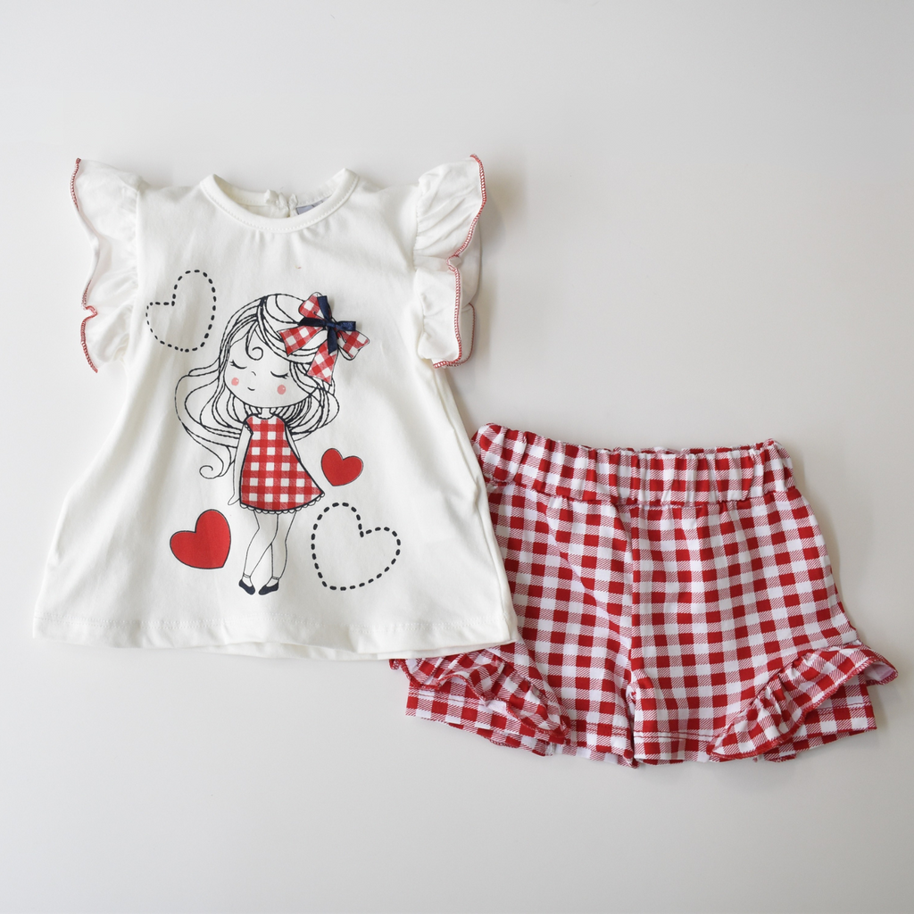 Little Square Girls Casual Set-1