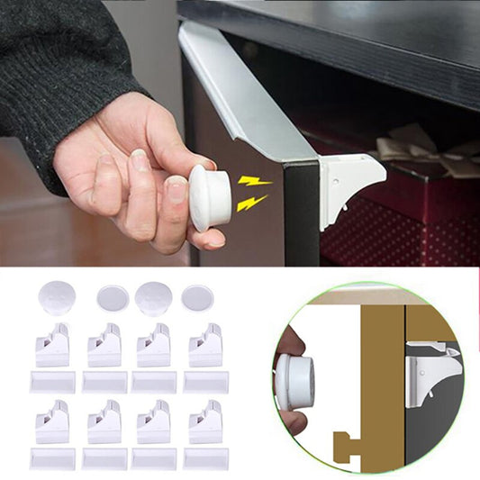 Magnetic Baby Cabinet Lock – Invisible Childproof Drawer & Cupboard Lock