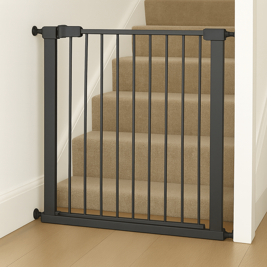 FYLO Baby Safety Stair Gate Pressure Fit Extra Wide - Grey-4