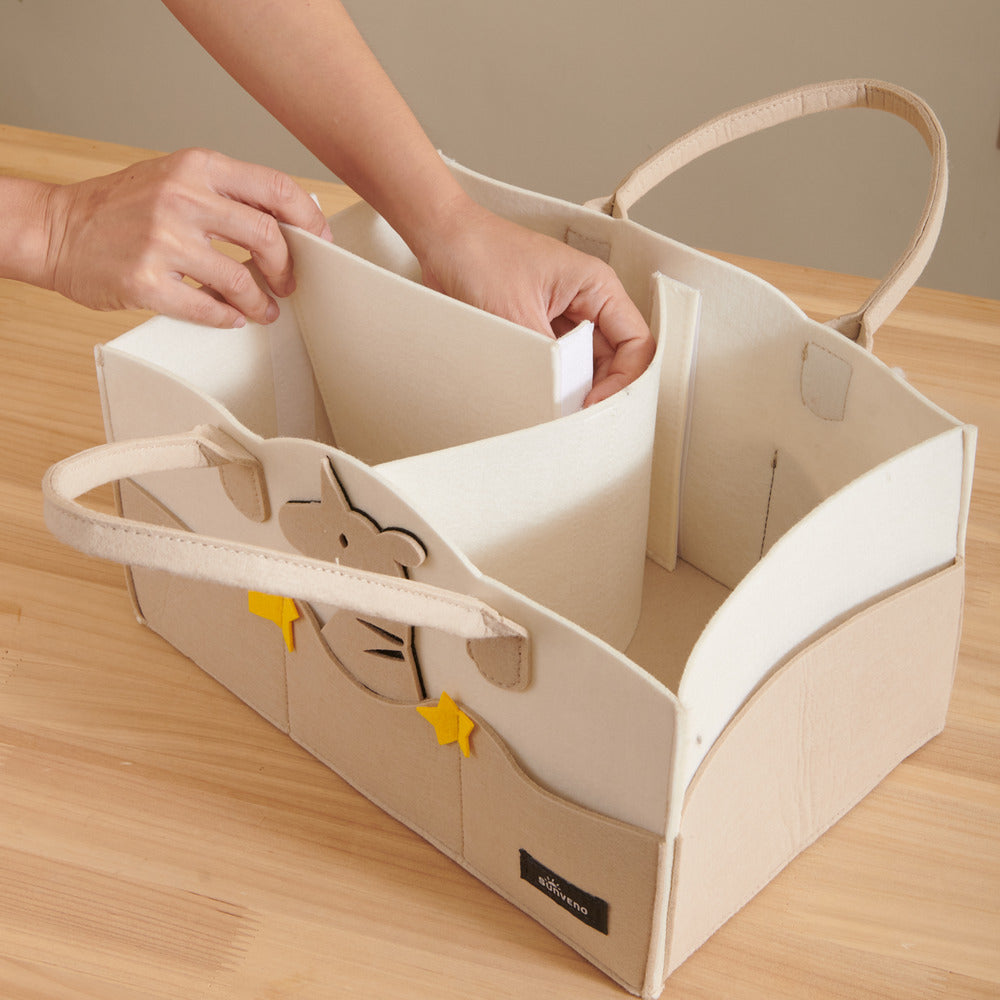 Cartoon Diaper Storage Basket-2