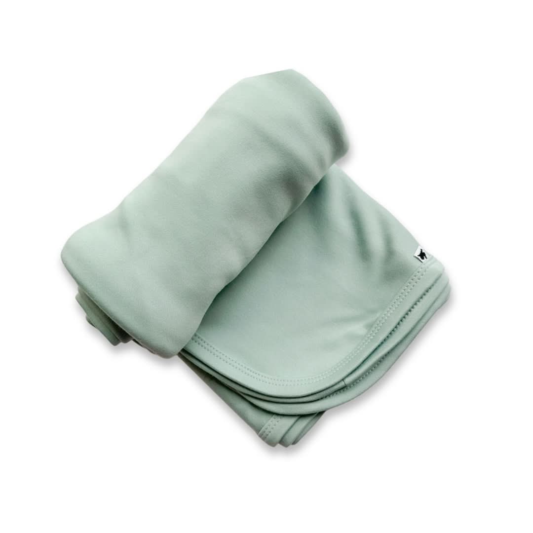 Baby Bamboo Swaddle Blanket | Seaglass-0