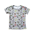 Baby/Kids' Bamboo T-Shirt | Garden Snakes-0