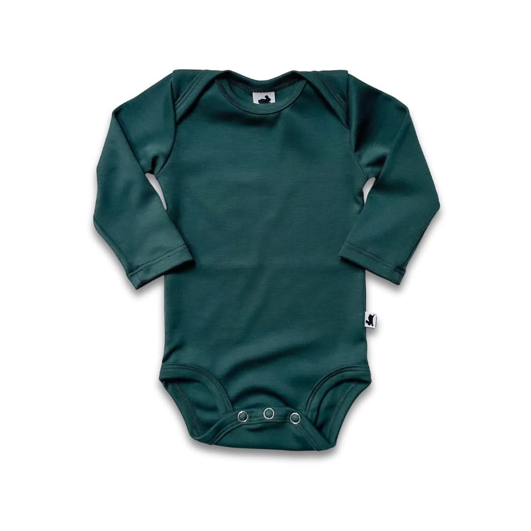 Bamboo Baby Long-Sleeved Onesie | Outer Space-4