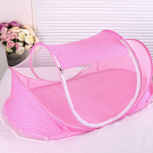 Baby Mosquito Net – Mongolian Yurt Style Crib Canopy with Bottom