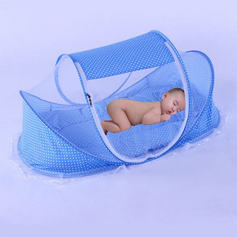 Baby Mosquito Net – Mongolian Yurt Style Crib Canopy with Bottom