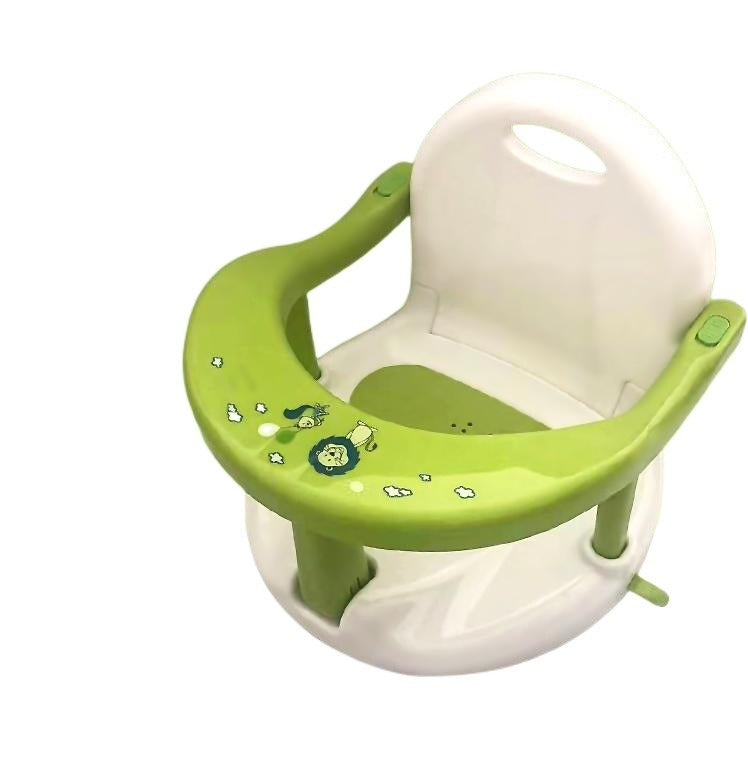 Baby Bath Seat – Anti-Tip Safety Bathing Stool for Infants & Toddlers