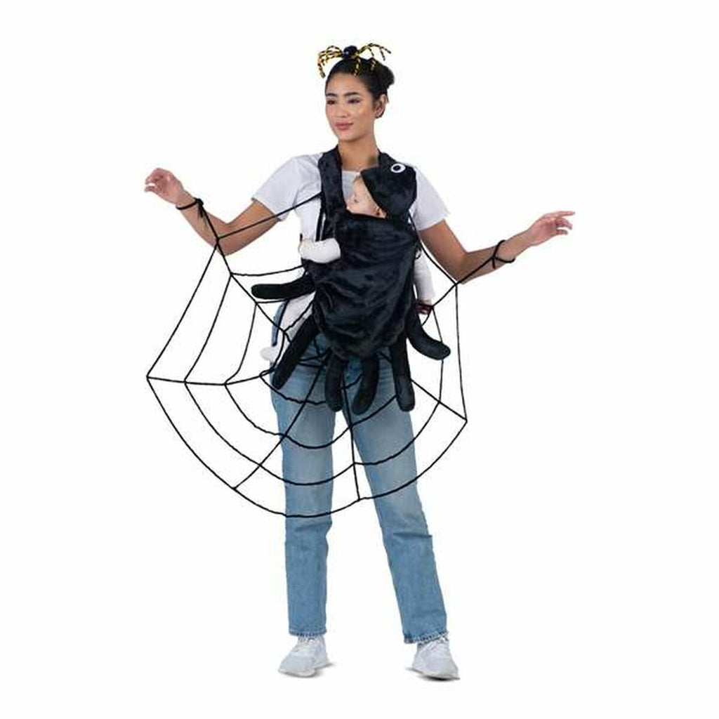 Costume for Adults My Other Me Black Newborn Cobweb Spider-0