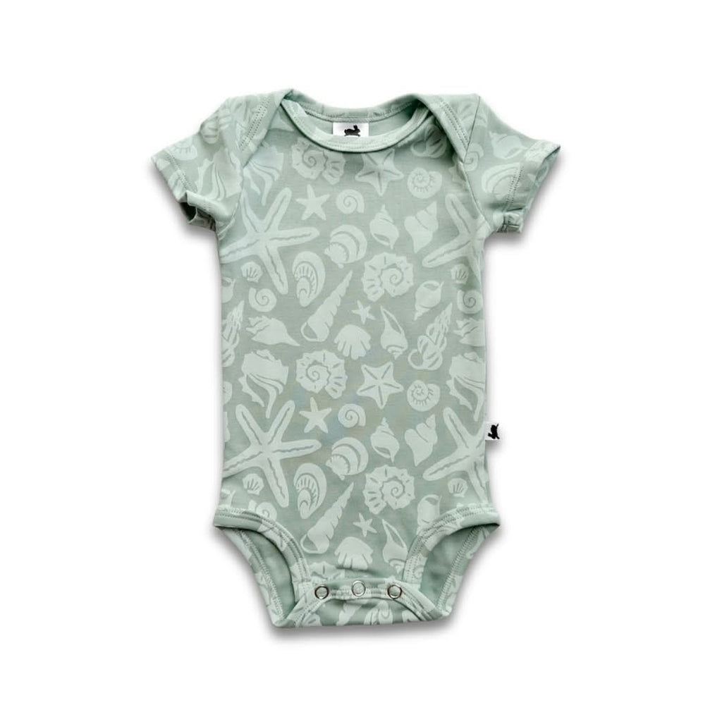 Bamboo Baby Short-Sleeved Onesie | Digging It-3