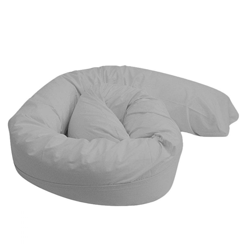 9 Ft Maternity Pillow Case - Grey-2