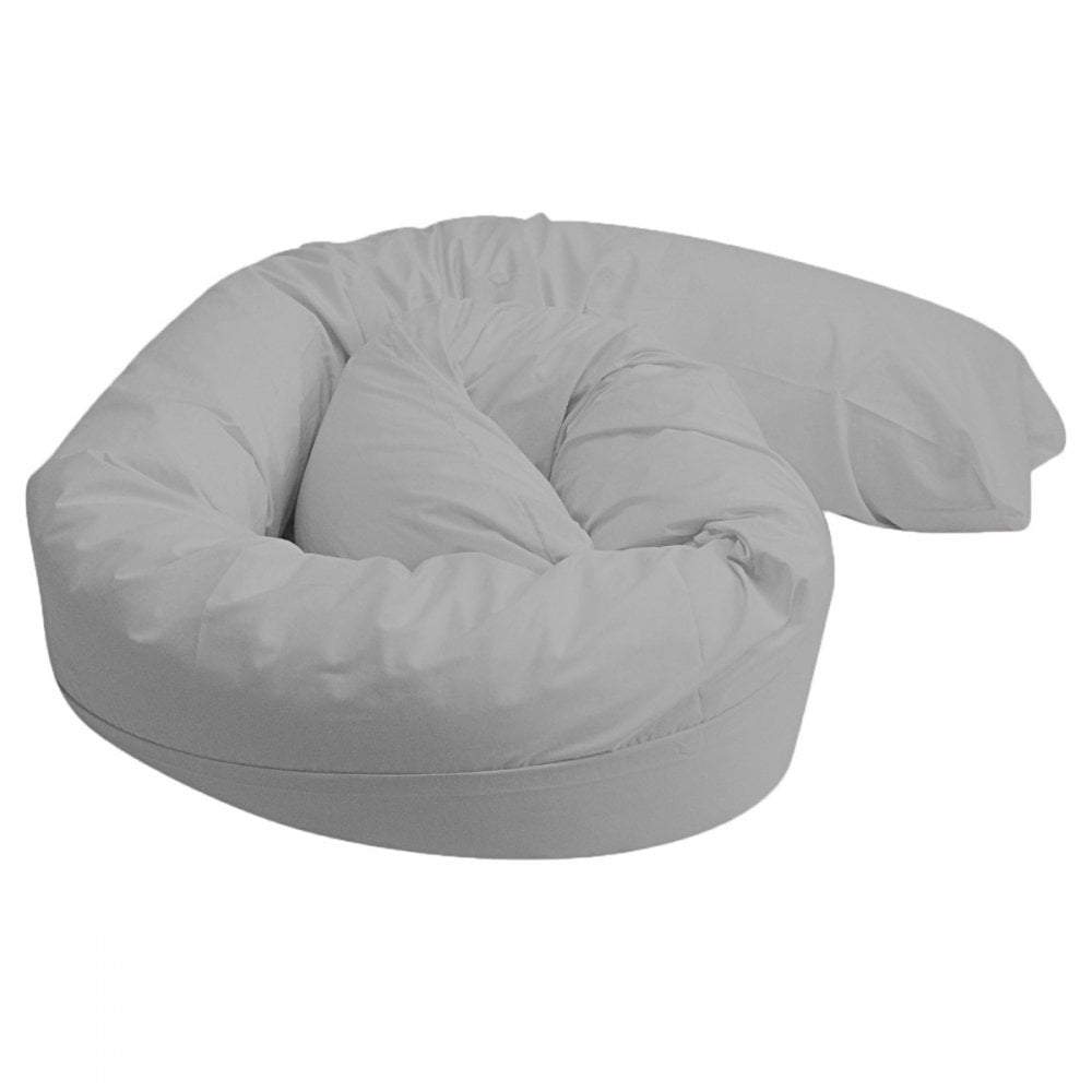 9 Ft Maternity Pillow Case - Grey-3