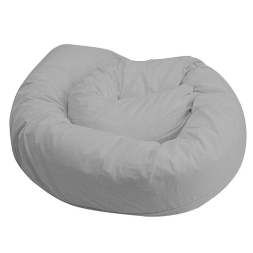 9 Ft Maternity Pillow Case - Grey-1