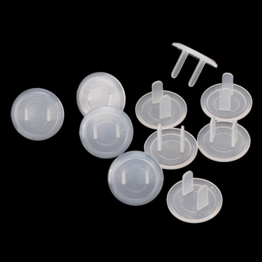 Baby Electrical Outlet Cover Plugs – Anti-Shock Socket Guards (10-Pack, US Standard)