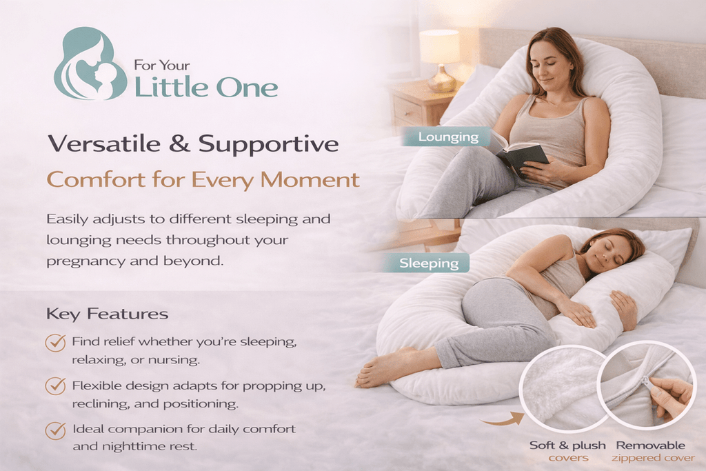 9ft Maternity Pregnancy Support Pillow - No Case-2