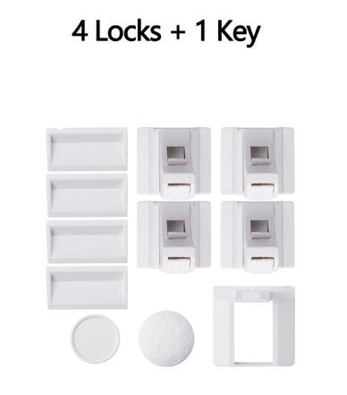 Magnetic Baby Cabinet Lock – Invisible Childproof Drawer & Cupboard Lock