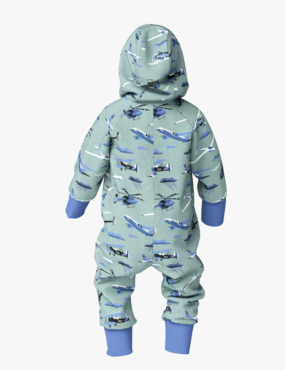 Double cotton jumpsuit BJORN-3