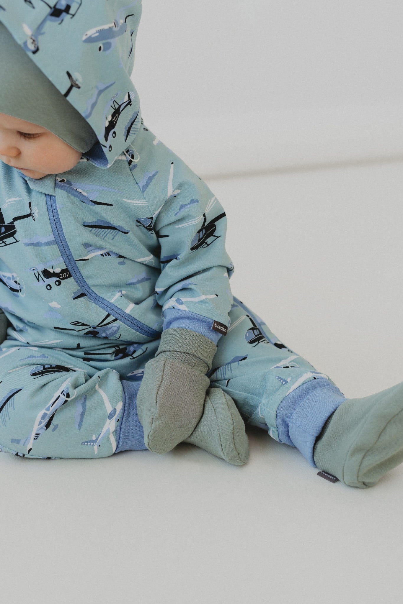 Double cotton jumpsuit BJORN-1