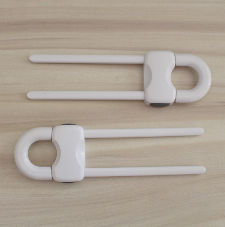 U-Shaped Cabinet & Drawer Lock – Baby Safety Childproof Lock