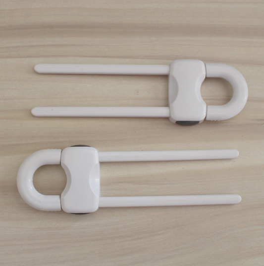 U-Shaped Cabinet & Drawer Lock – Baby Safety Childproof Lock