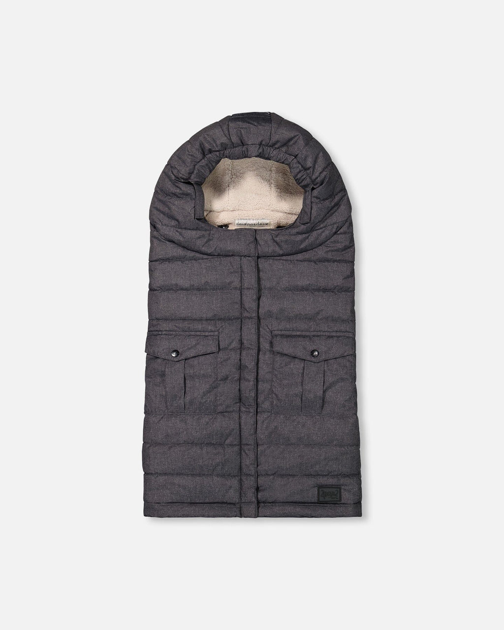 Evolutive Baby Footmuff Textured Gray-4