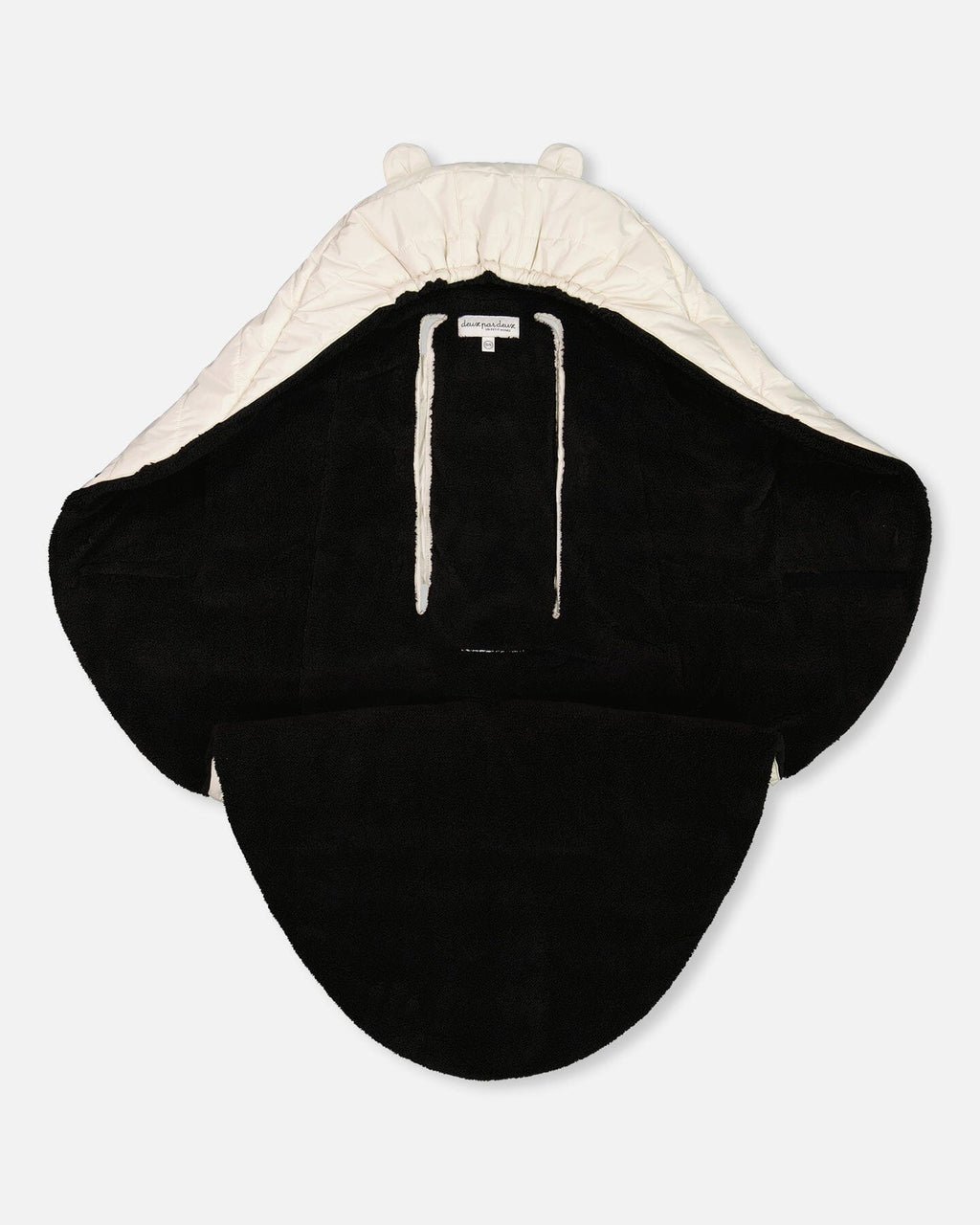 Snugly Baby Wrap Designed For Car Seat And Stroller Off-White-2