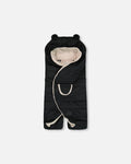 Snugly Baby Wrap Designed For Car Seat And Stroller Black-0