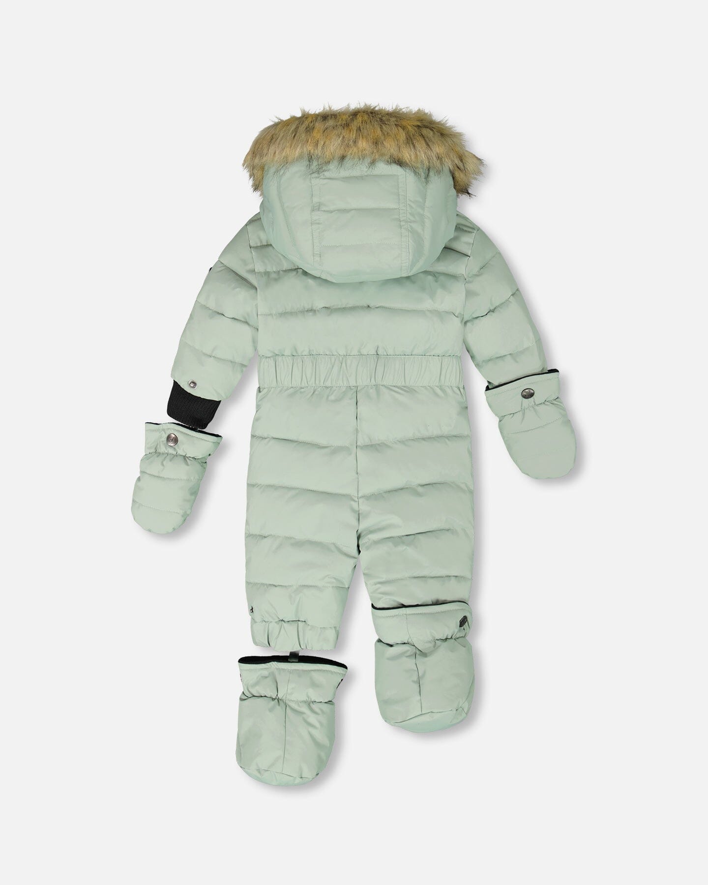 One-Piece Baby Original Puffy Snowsuit Sage Green-4