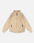 Mid-Season TEKNIK Windfleece Jacket Beige-0