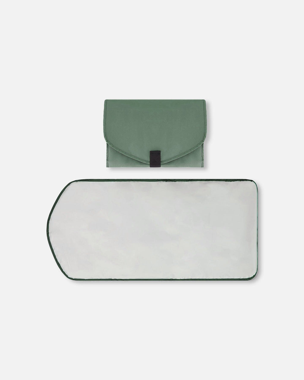 Diaper Bag With Changing Mat Dark Gray Green-2