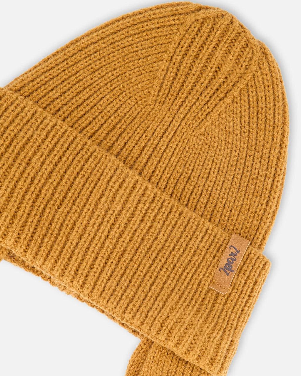 Baby Mid-Season Knit Hat Brown Pecan-2