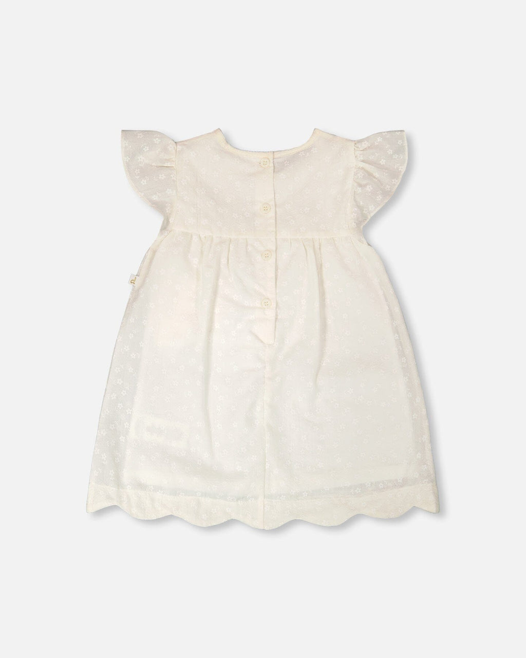 Printed Poplin Dress Off-White-2
