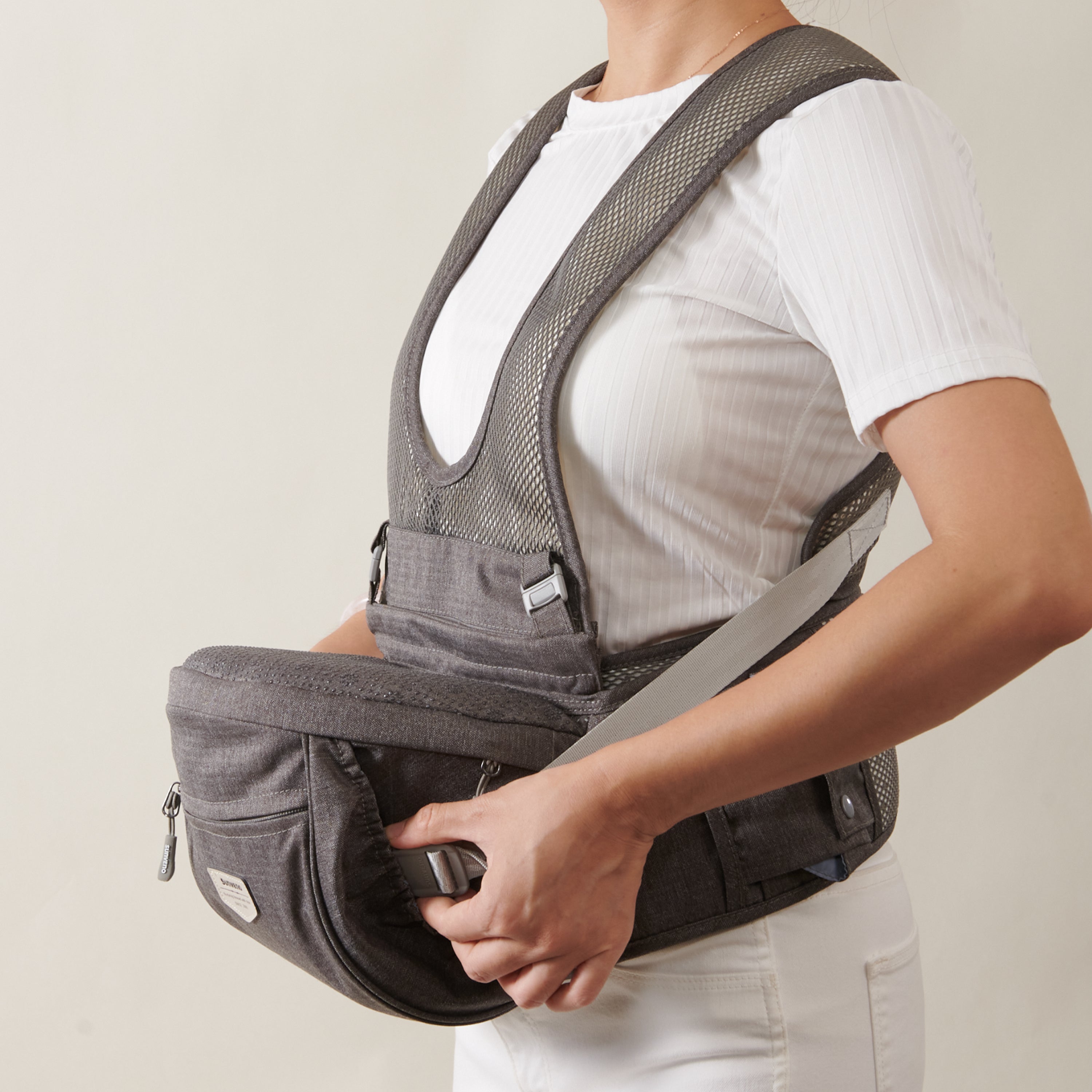 Two Shoulder Straps Baby Hipseat-1