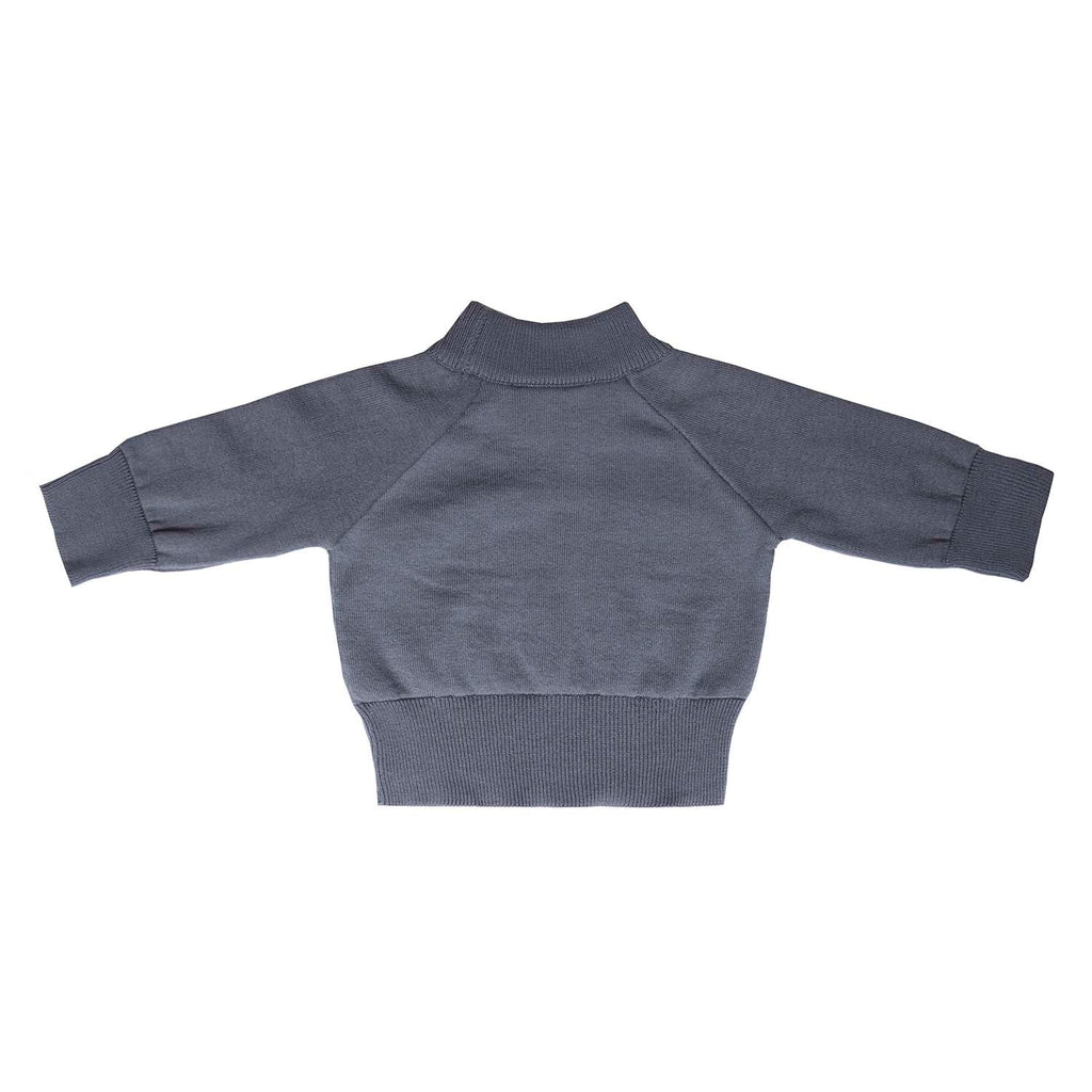 Grey Baby Boy Christmas Sweater