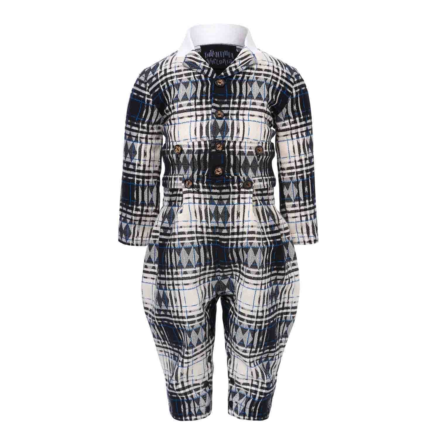 Tartan Baby Romper