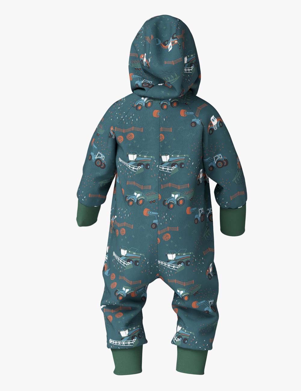 Merino wool baby romper MAJOR-1