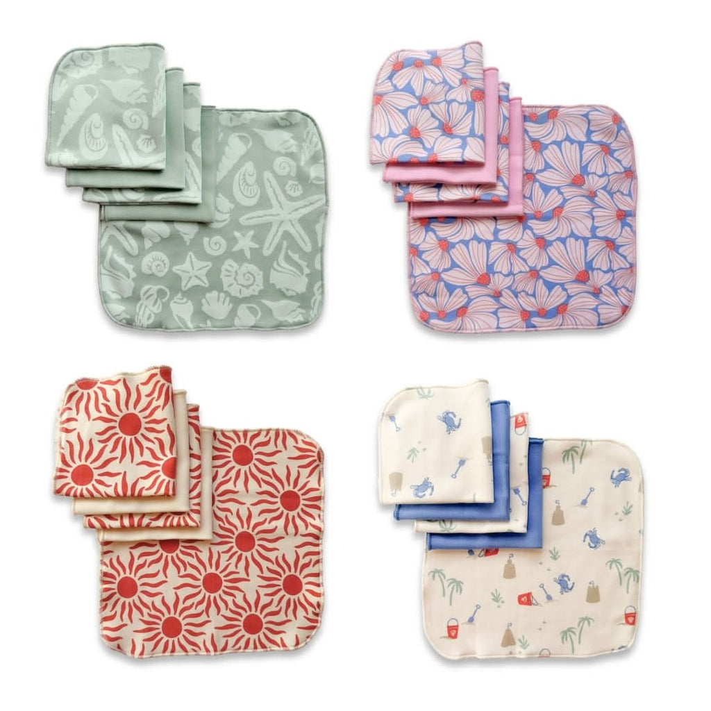 Bamboo Baby Washcloths (Pack Of 5) | Digging It-1
