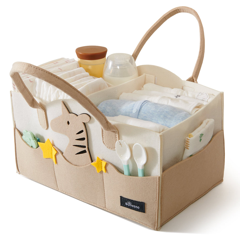 Cartoon Diaper Storage Basket-0