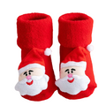 Lovyno Kids Non-Slip Christmas Cotton Socks - Novelty Print for Baby Boys and Girls